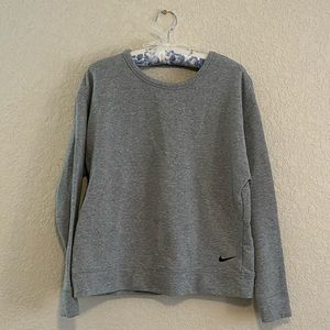 Nike open back sweatshirt